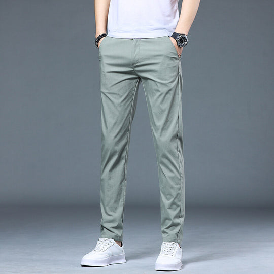 Herren luftige Freizeithosen im modernen Slim-Fit Design EB