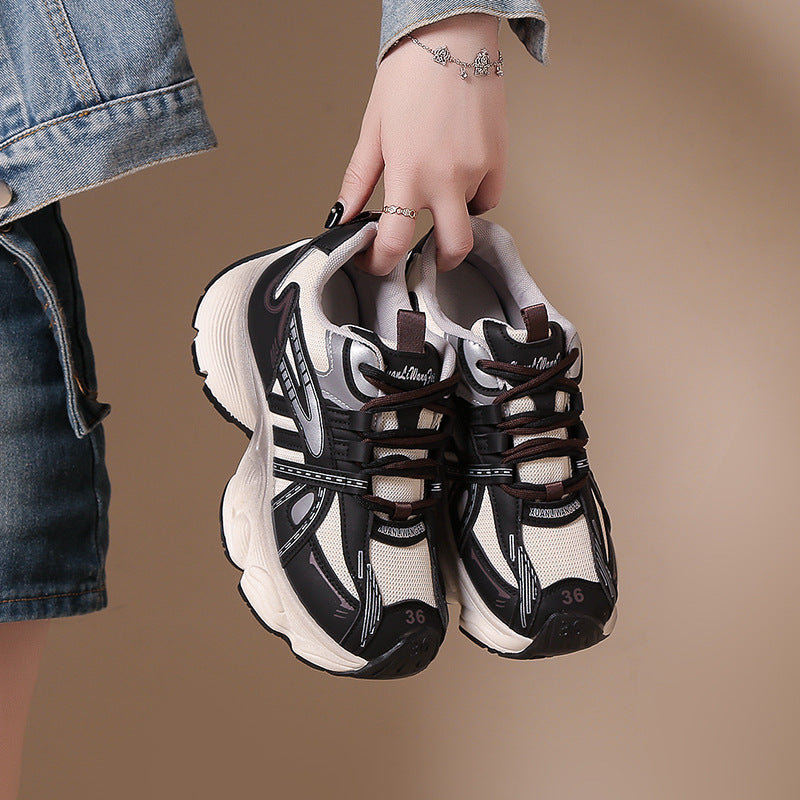Damen Sportliche Lauf Sneakers mit dämpfender Technologie und atmungsaktivem Obermaterial EB