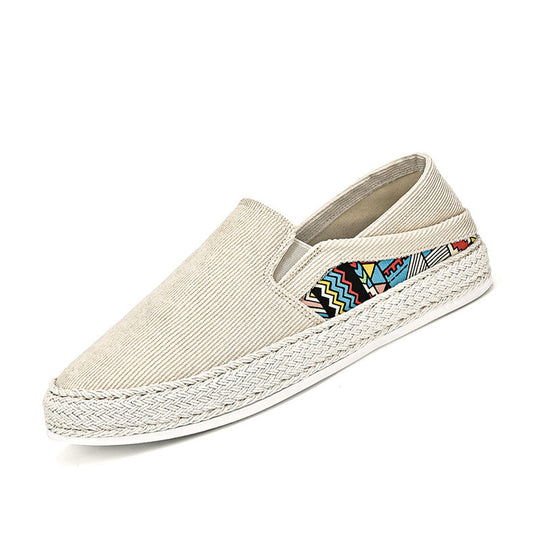 Damen Slip-On Schuhe aus strapazierfähigem Canvas EB