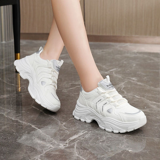 Damen Sportliche Chunky Sneakers mit ergonomischer Dämpfungstechnologie EB