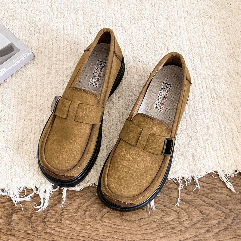 Damen Komfortable Slipper mit elegantem Schnallen-Design EB