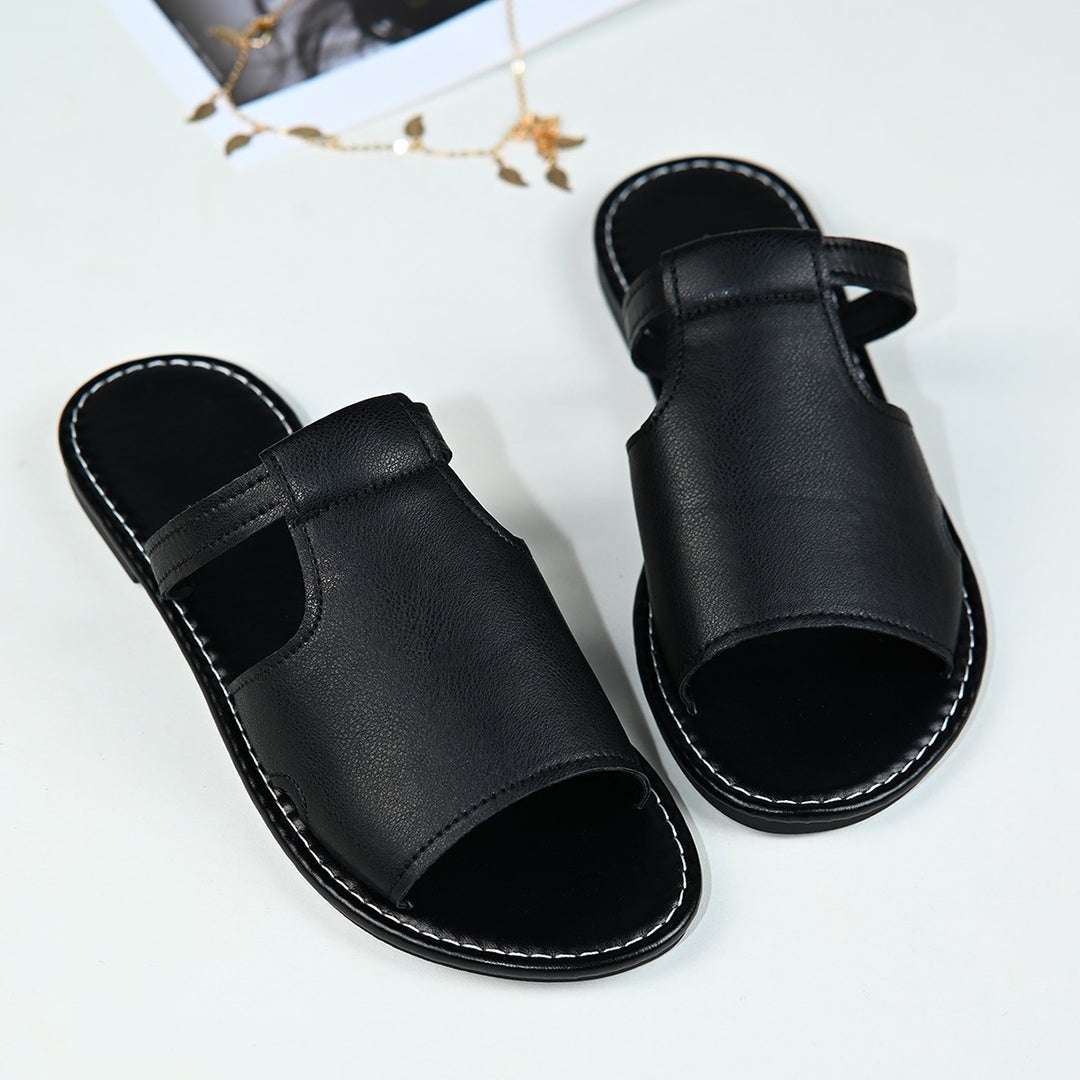 Damen elegante Freizeitsandalen mit modischem Riemchen-Design EB