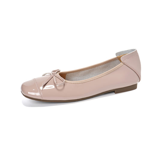 Damen Ballerinas mit zartem Schleifendetail und komfortablem Innenfutter EB