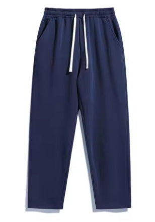 Unisex nan lässige Straight‑Leg Jogginghose mit elastischem Komfortbund, kontrastierendem Kordelzug und seitlichen Eingrifftaschen EB