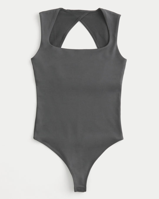 Damen Sportlicher Body mit Kreuzrücken EB