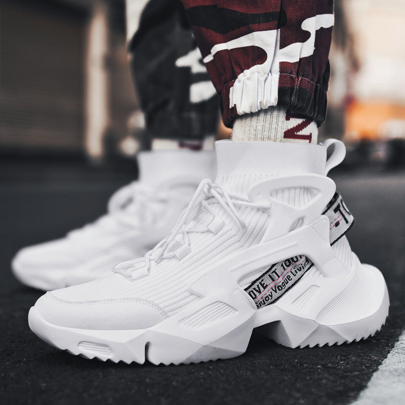 Damen Hohe Strick-Sneaker mit stabilisierenden Sohlen von EB
