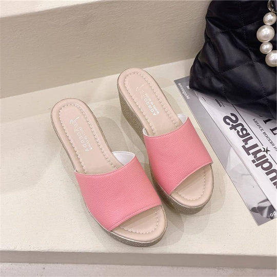 Damen Bequeme und stilvolle Plateausandalen EB
