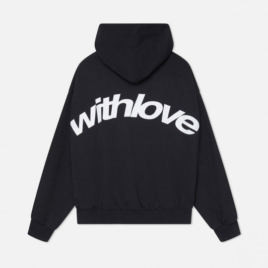 Unisex nan Oversized Kapuzenpullover mit großem Rückenprint und weichem Fleece Innen EB