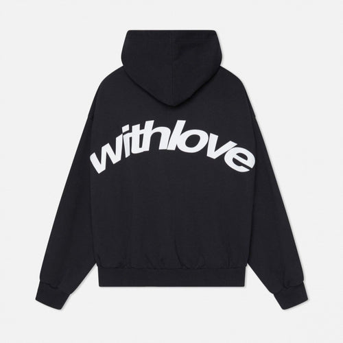 Unisex nan Oversized Kapuzenpullover mit großem Rückenprint und weichem Fleece Innen EB