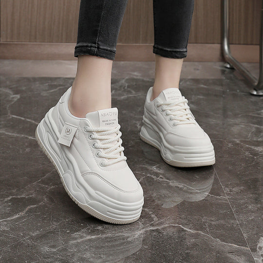 Damen modische Plateau Sneakers mit federleichter Dämpfung und ergonomischem Design EB