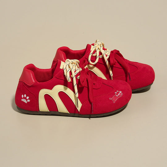 Damen Freizeitsneaker mit tierischem Design und bequemer Dämpfung EB