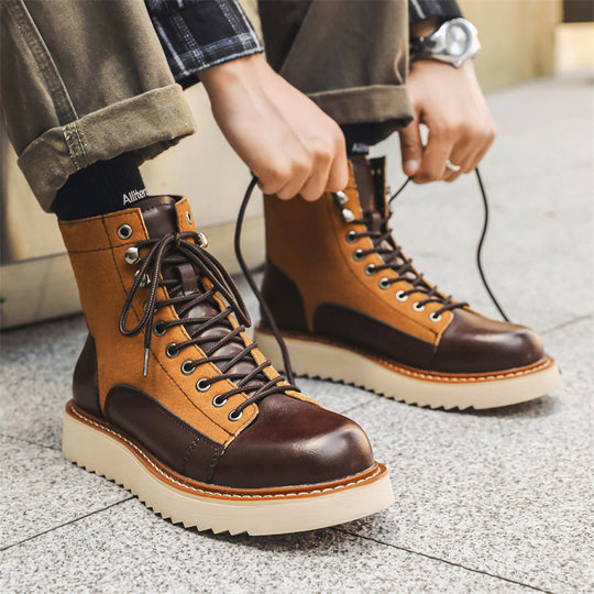 Damen robuste Winterstiefel mit verstärktem Knöchel und rutschfester Sohle EB
