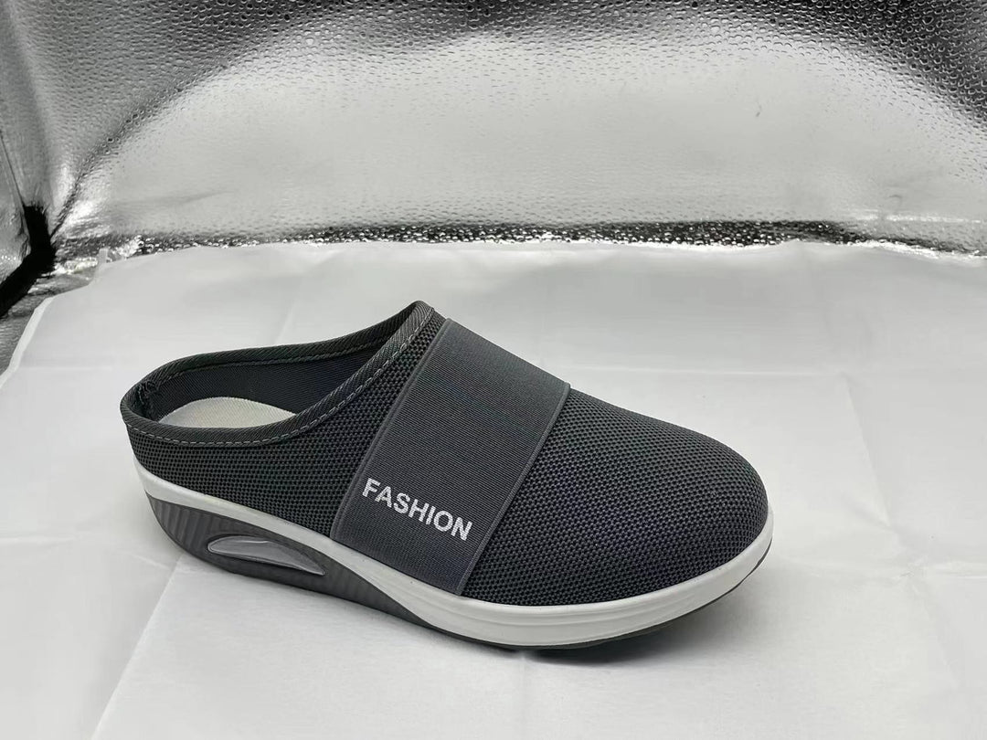 Damen Komfortable Luftpolster Clogs mit atmungsaktivem Obermaterial EB