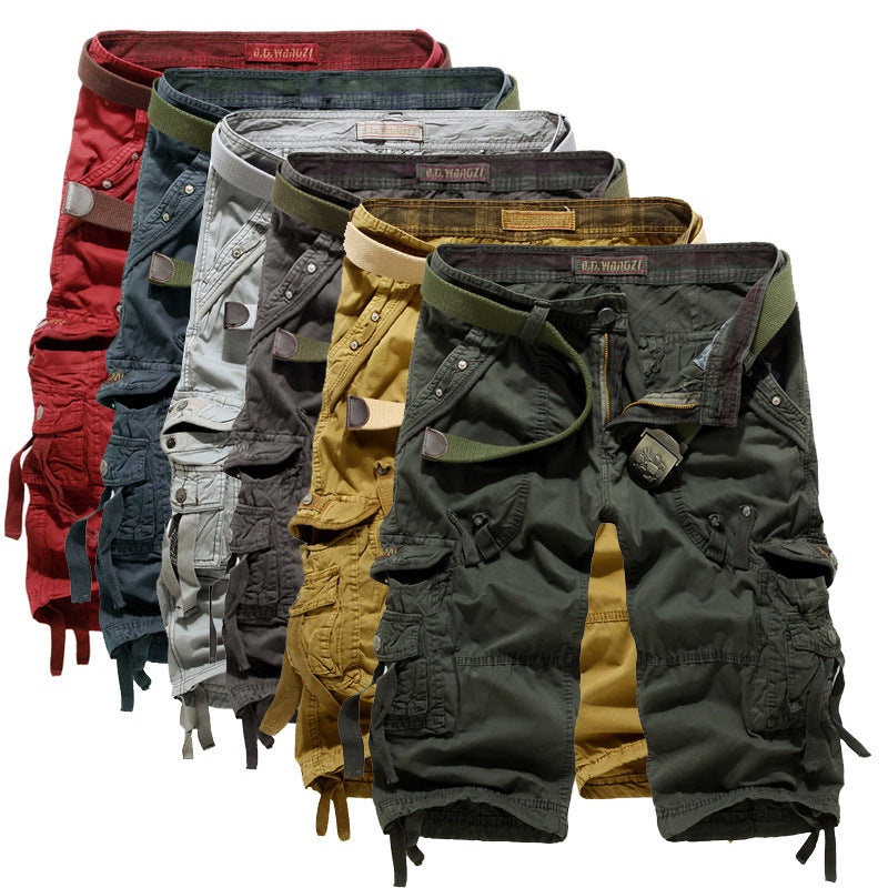 Herren Cargo Shorts mit mehreren Taschen EB