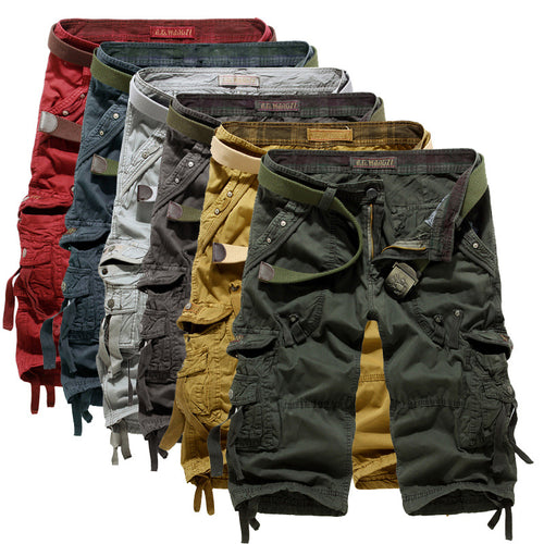 Herren Cargo Shorts mit mehreren Taschen EB