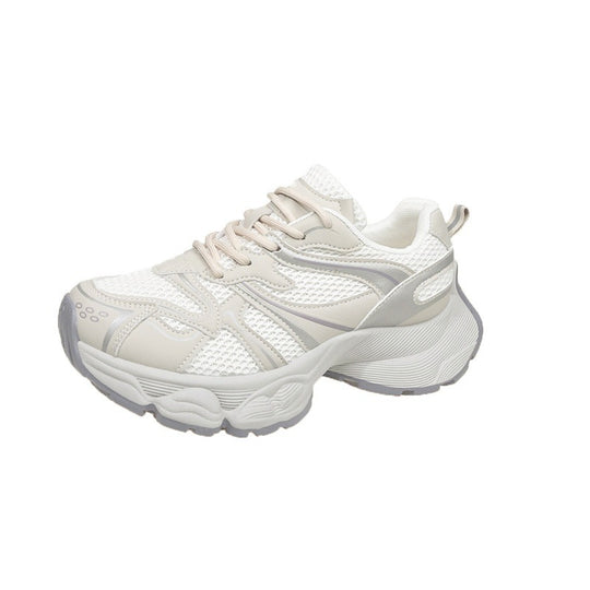 Damen Komfortable Lauf Sneakers mit atmungsaktivem mesh-Obermaterial und dämpfender Sohle EB