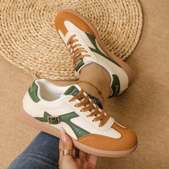 Damen Sportliche Sneakers im Casual-Look mit komfortabler Sohle EB