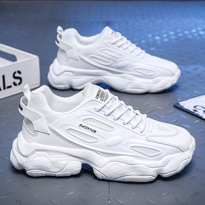 Damen Modische Sneakers mit stoßdämpfendem Sohlenprofil und atmungsaktivem Obermaterial EB