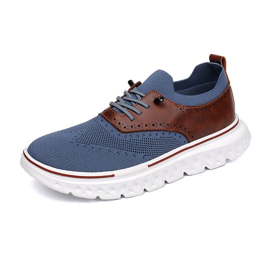 Damen Sportliche Sneaker mit atmungsaktivem Mesh-Obermaterial und rutschfester Sohle EB