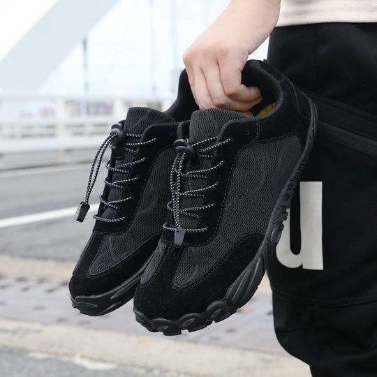 Damen Laufschuhe mit atmungsaktivem Mesh-Obermaterial und dämpfender Sohle EB