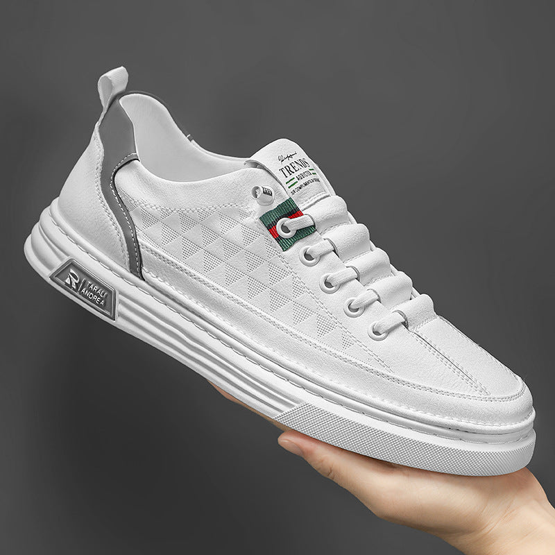 Damen Casual Sneakers mit strukturiertem Obermaterial EB