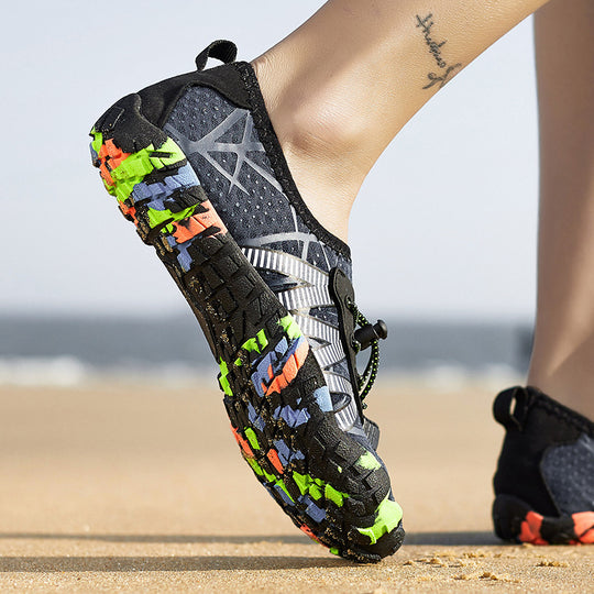 Damen Wassersportschuhe mit schnelltrocknendem Obermaterial und rutschfester Sohle EB