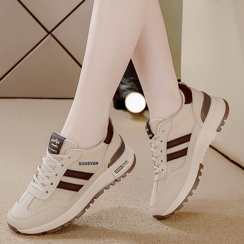 Damen Sportliche Mesh-Sneaker mit bequemer Dämpfung EB