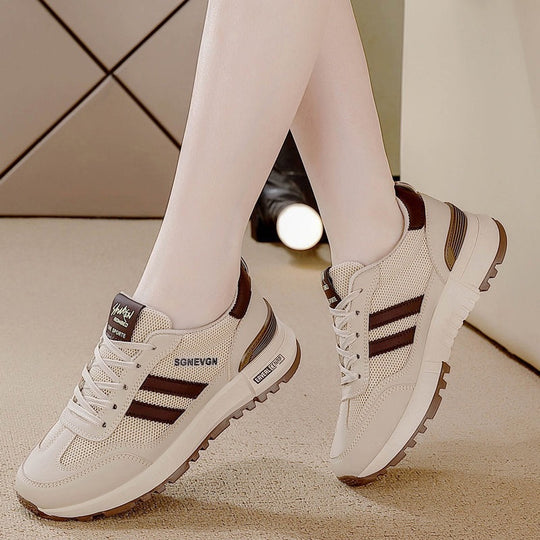Damen Sportliche Mesh-Sneaker mit bequemer Dämpfung EB