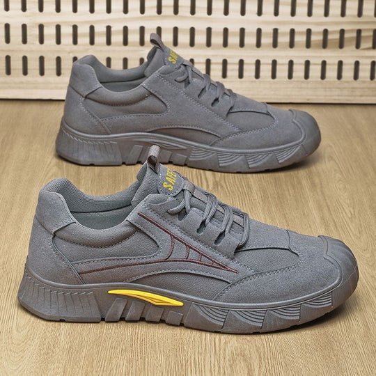 Damen Sportliche Trekking Sneaker mit rutschfester Sohle und atmungsaktivem Obermaterial EB