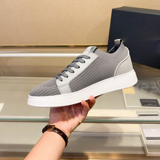 Damen Sportliche Sneakers mit atmungsaktiver Strickoberfläche und flexiblem Sohlenprofil EB