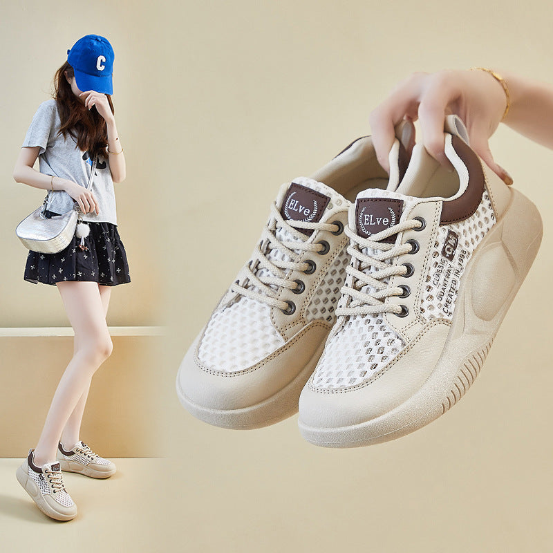 Damen Atmungsaktive Sneakers mit innovativer Netzstruktur und stabiler Sohle EB