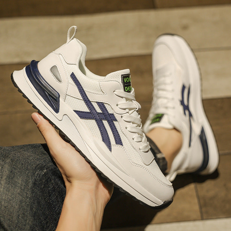 Damen Sport Sneakers mit atmungsaktiver Mesh-Oberfläche und dämpfender Sohle EB