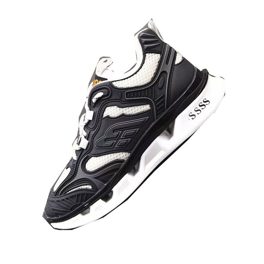 Damen Sportliche Laufschuhe mit atmungsaktiver Oberflächenstruktur und dynamischer Dämpfung EB