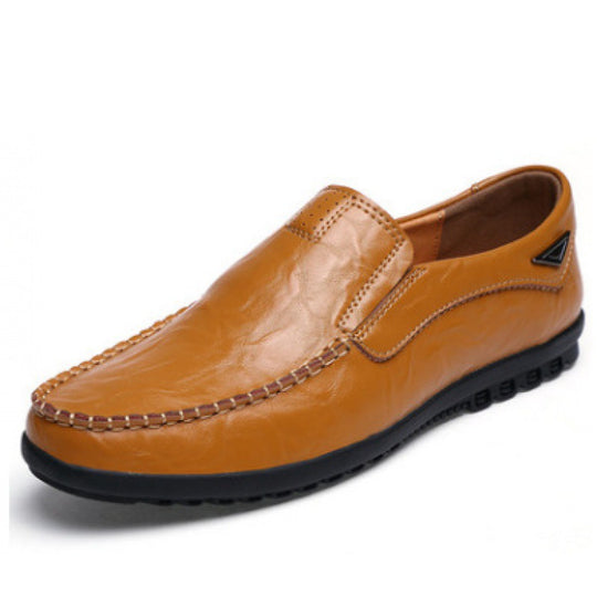 Herren Elegante Mokassins mit elastischem Einstieg und rutschfester Sohle EB