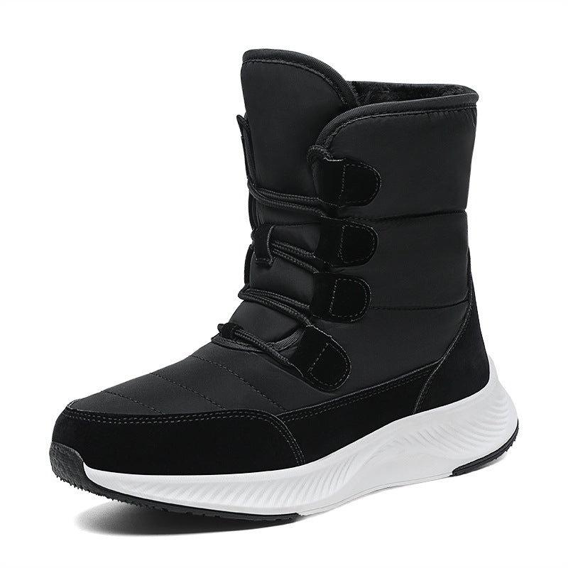 Damen Winterstiefel mit rutschfester Sohle und isolierender Fütterung EB
