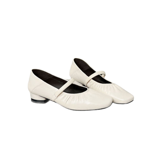 Damen elegante Ballerinas mit modischem Riemen und weich gepolsterter Innensohle EB