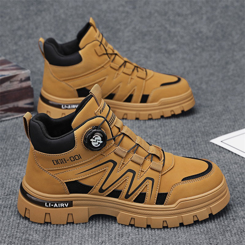 Herren robuste und funktionale Wanderschuhe mit antirutsch Sohle EB