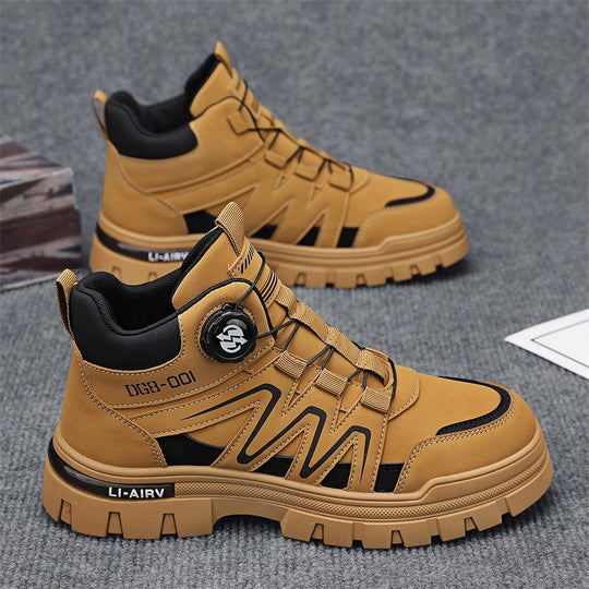 Herren robuste und funktionale Wanderschuhe mit antirutsch Sohle EB