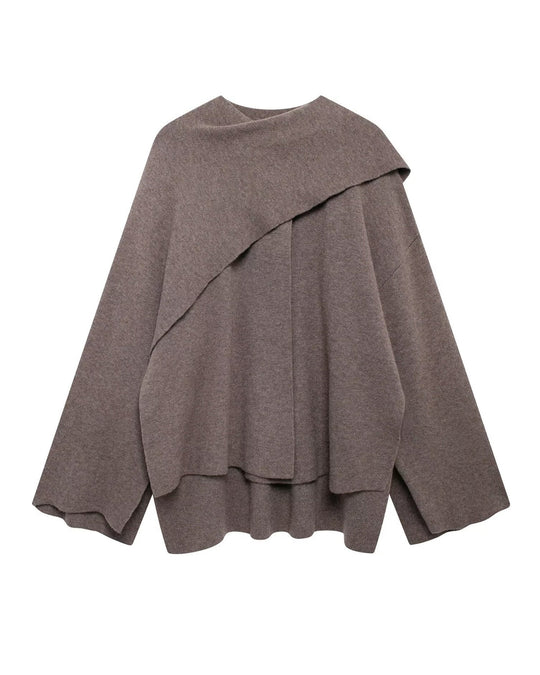 EB | Schal Kurzer Strickmantel