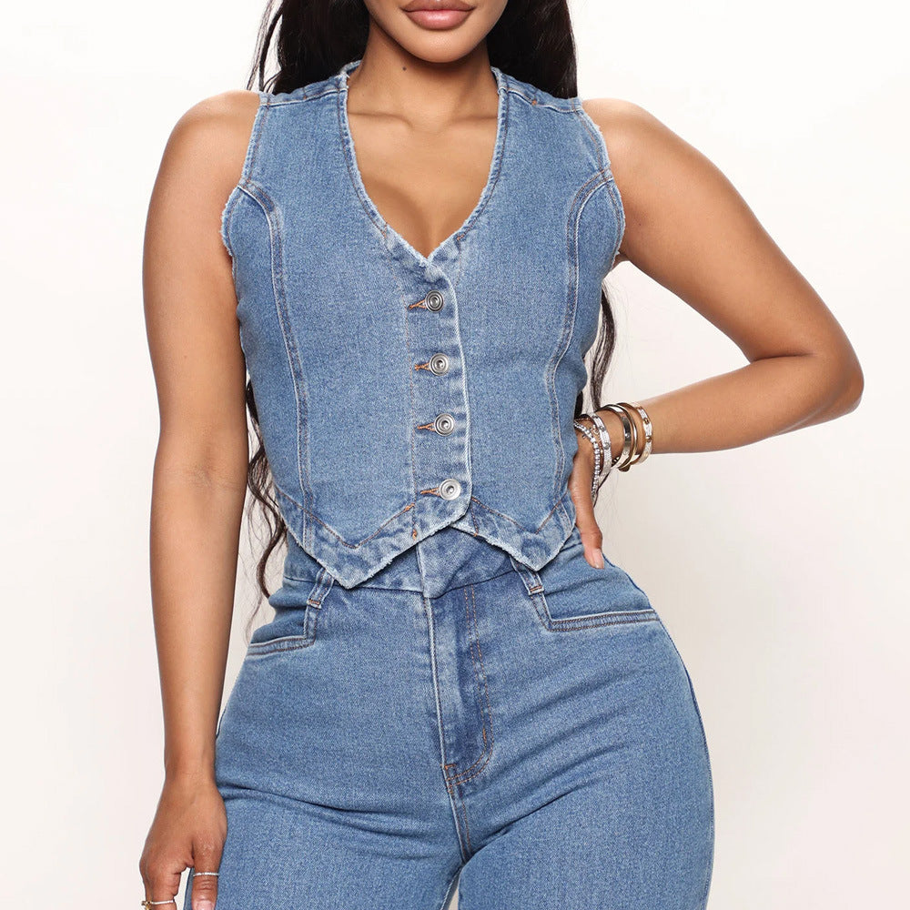 Damen Jeansweste EB