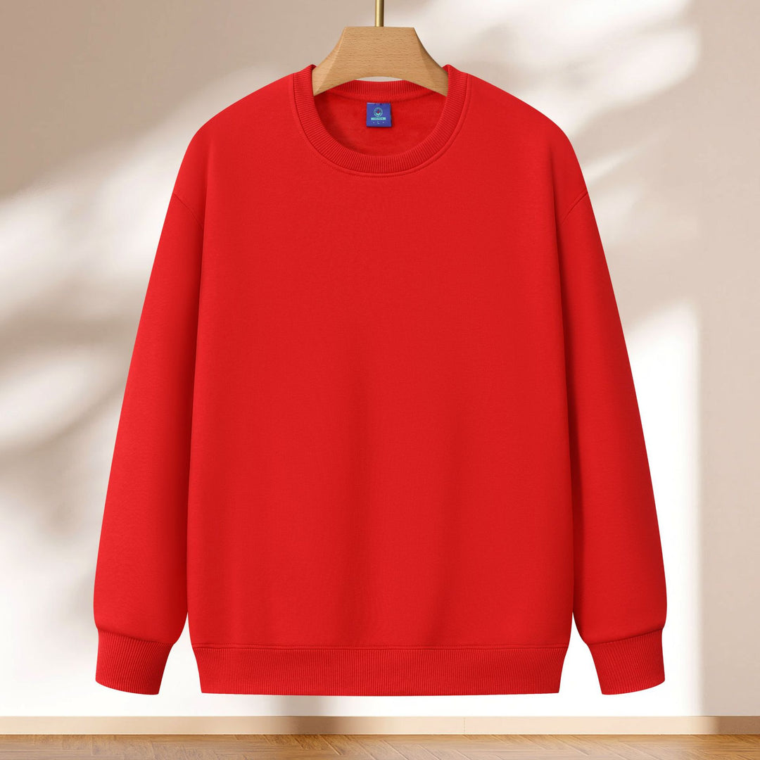 Damen lässiges Sweatshirt mit breiten Schultern und weichem Innenfutter EB