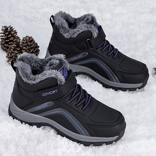 Damen wasserfeste Winterstiefel mit isolierendem Futter und rutschfester Sohle EB