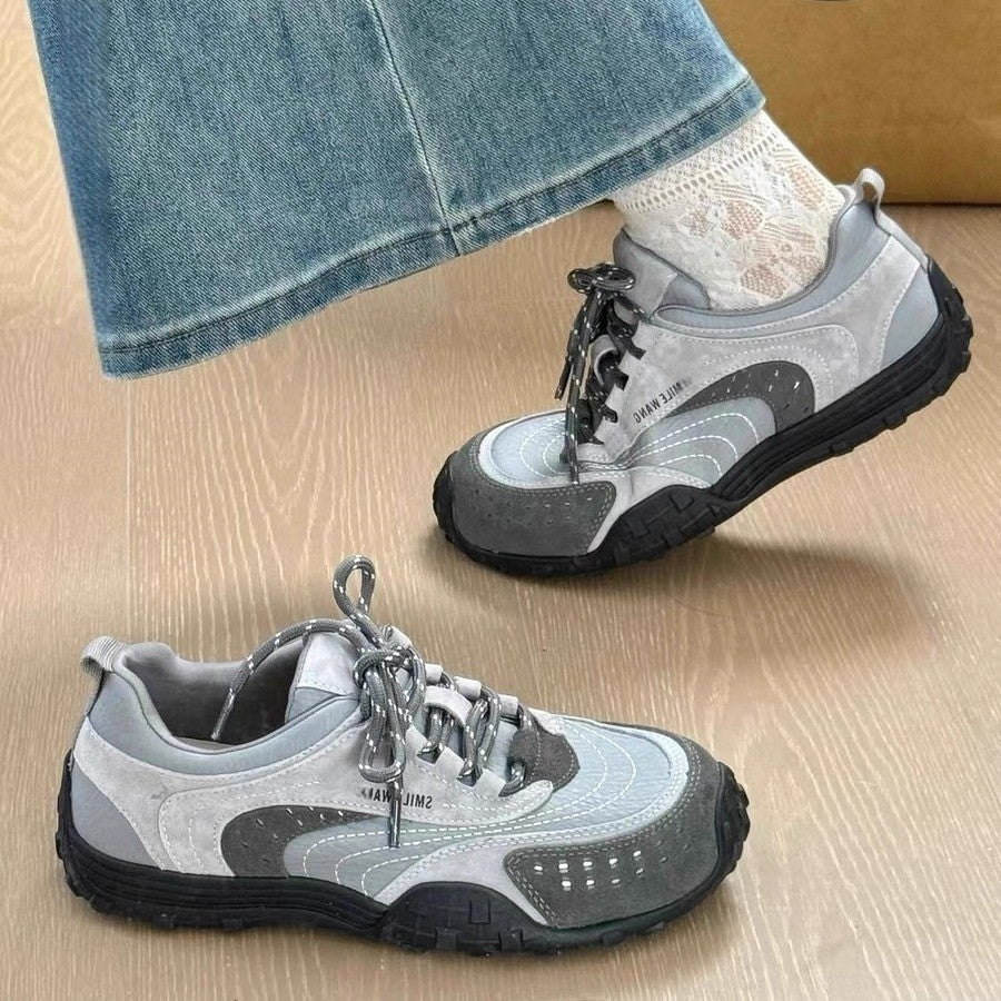 Damen Sportliche Sneakers mit einzigartigem Profil und atmungsaktiver Obermaterialstruktur EB