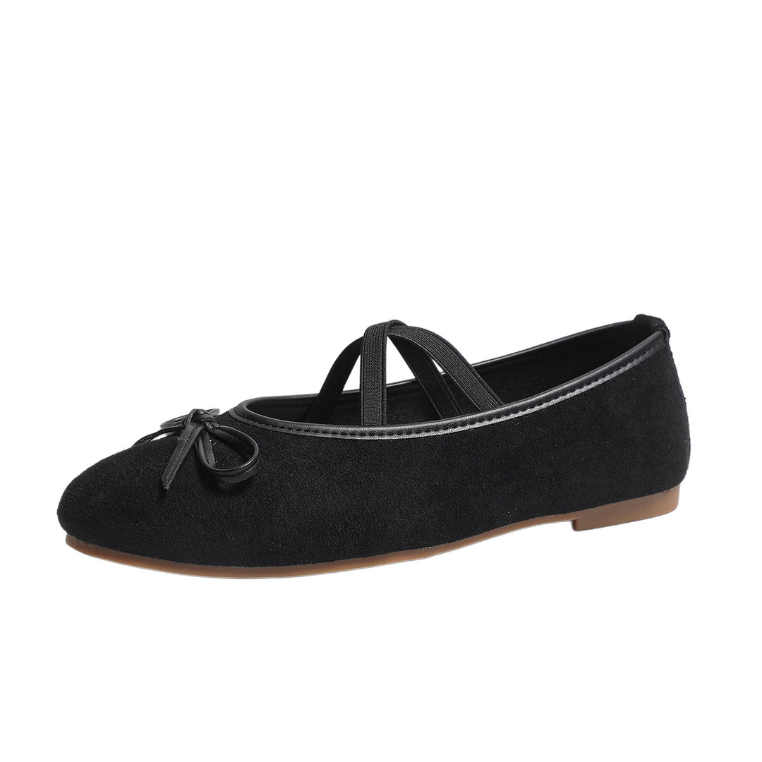 Damen Ballerinas mit verstellbarem Riemendesign und modischem Leopardenmuster EB