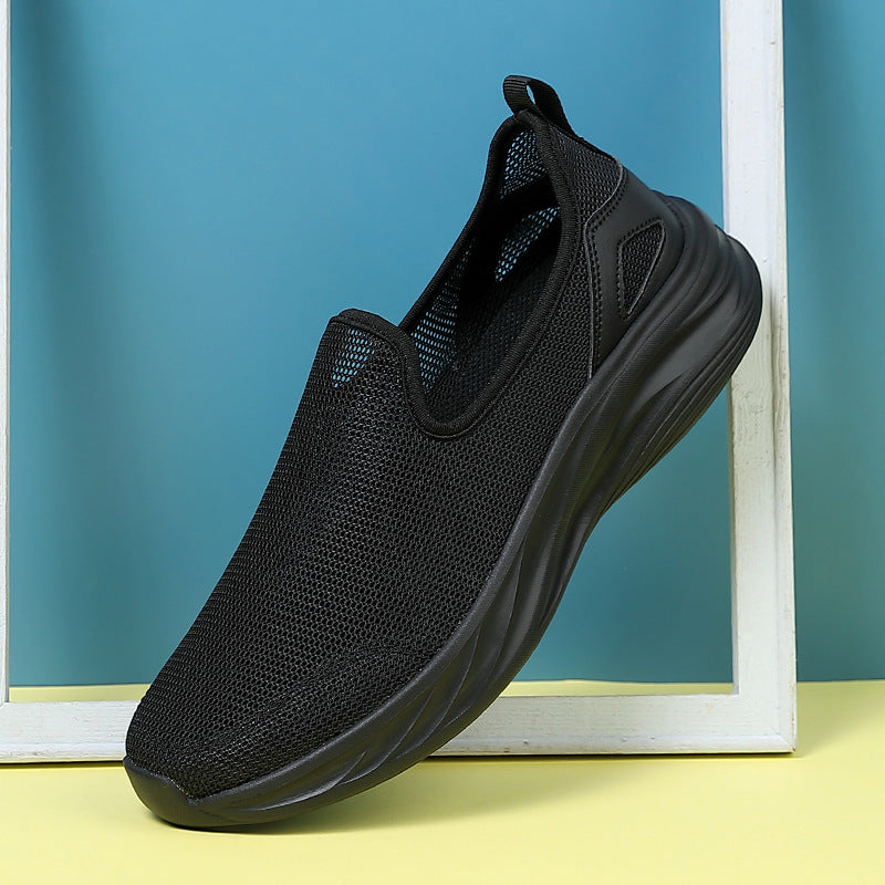 Damen Atmungsaktive Slip-On Sneakers mit flexiblem Design EB