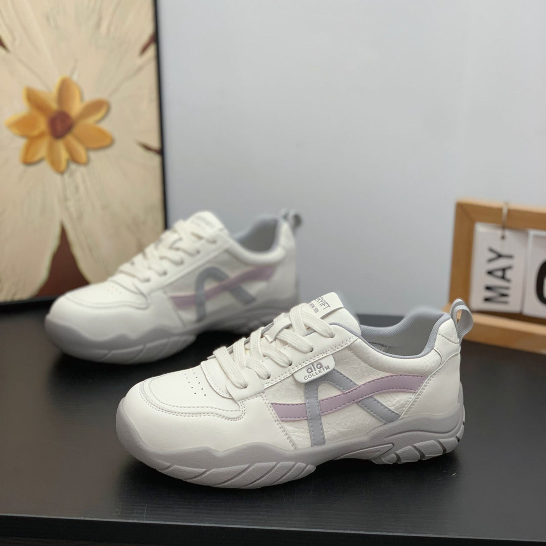 Damen Sportliche Sneakers mit atmungsaktiver Mesh-Oberfläche und rutschfester Sohle EB