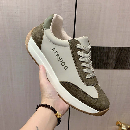 Damen Atmungsaktive Lifestyle Sneakers mit rutschfester Sohle und stylischem Design EB