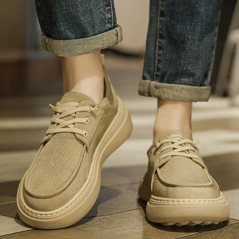 Damen Bequeme und atmungsaktive Sneaker mit perforiertem Obermaterial EB