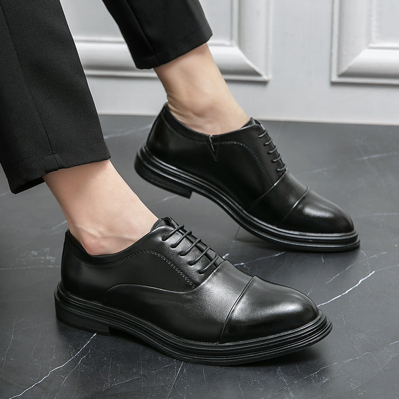 Damen Elegante und hochwertige Schnürschuhe aus Leder EB