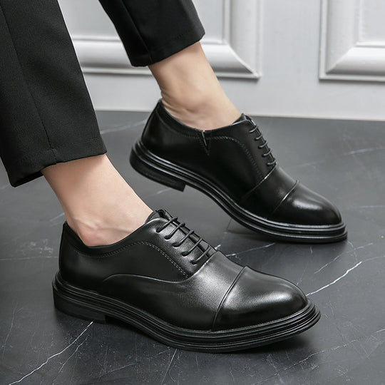Damen Elegante und hochwertige Schnürschuhe aus Leder EB